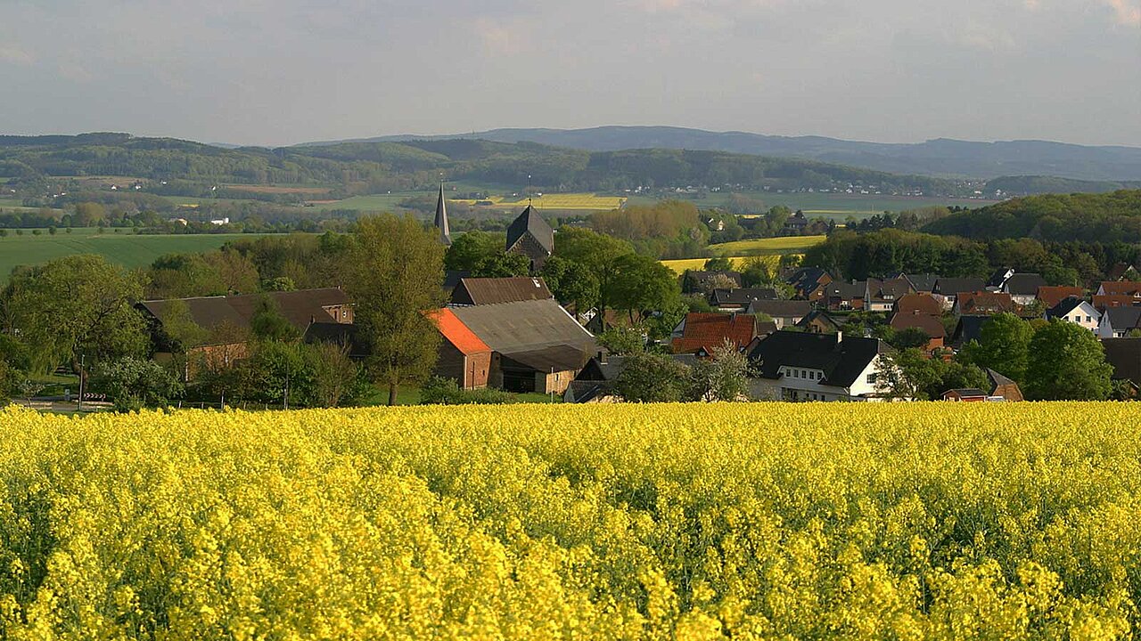 Stadt Am Rand Des Ruhrgebiets
